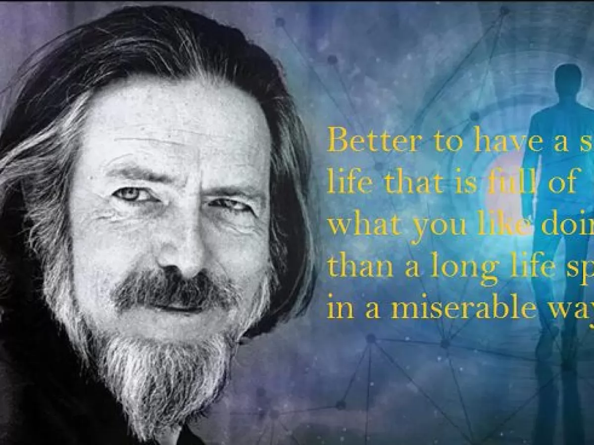 Alan Watts Quotes - Wallpaper - The Alan Watts Quotes To Blow Your ...