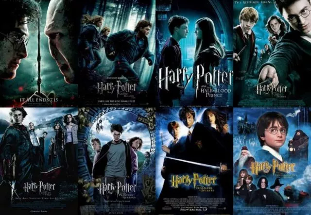 All The Harry Potter Movies in The Order of Their Release Dates