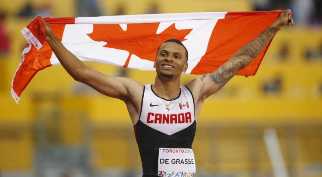 Andre De Grasse Height, Weight, Body Measurements, Parents, Net Worth - Networth Height Salary
