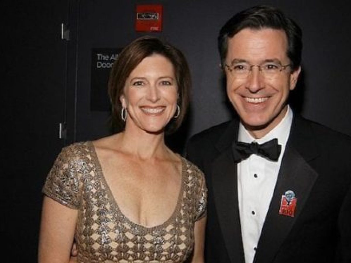 Soția, familia și copiii lui Stephen Colbert
