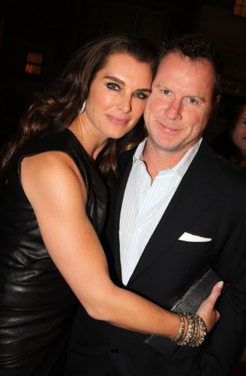 Chris Henchy and Brooke Shields.